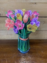 Pop-up Card with Handwritten Message